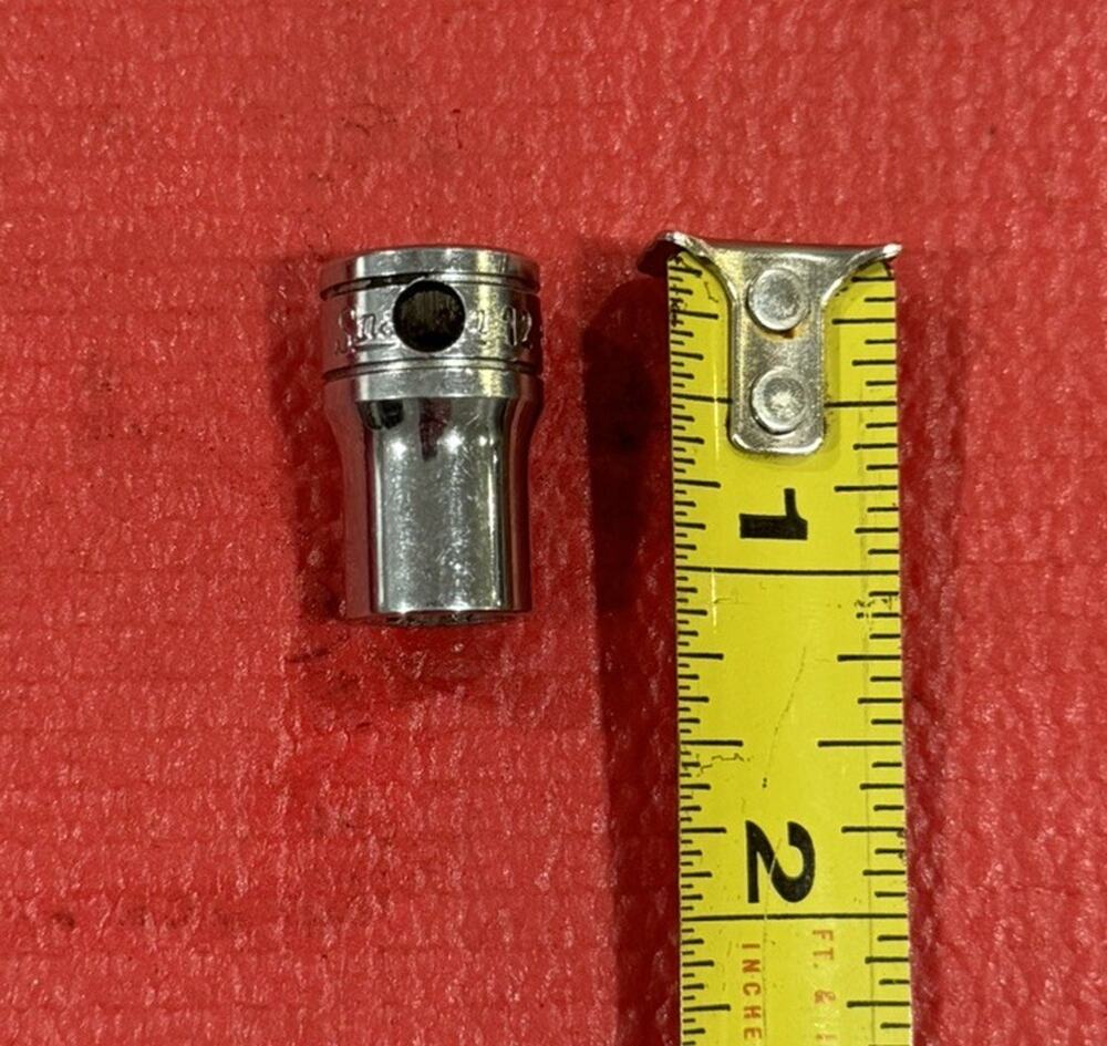 Snap-On Tools FLE 120 3/8" Drive Chrome TORX Shallow Socket E12 Made in USA